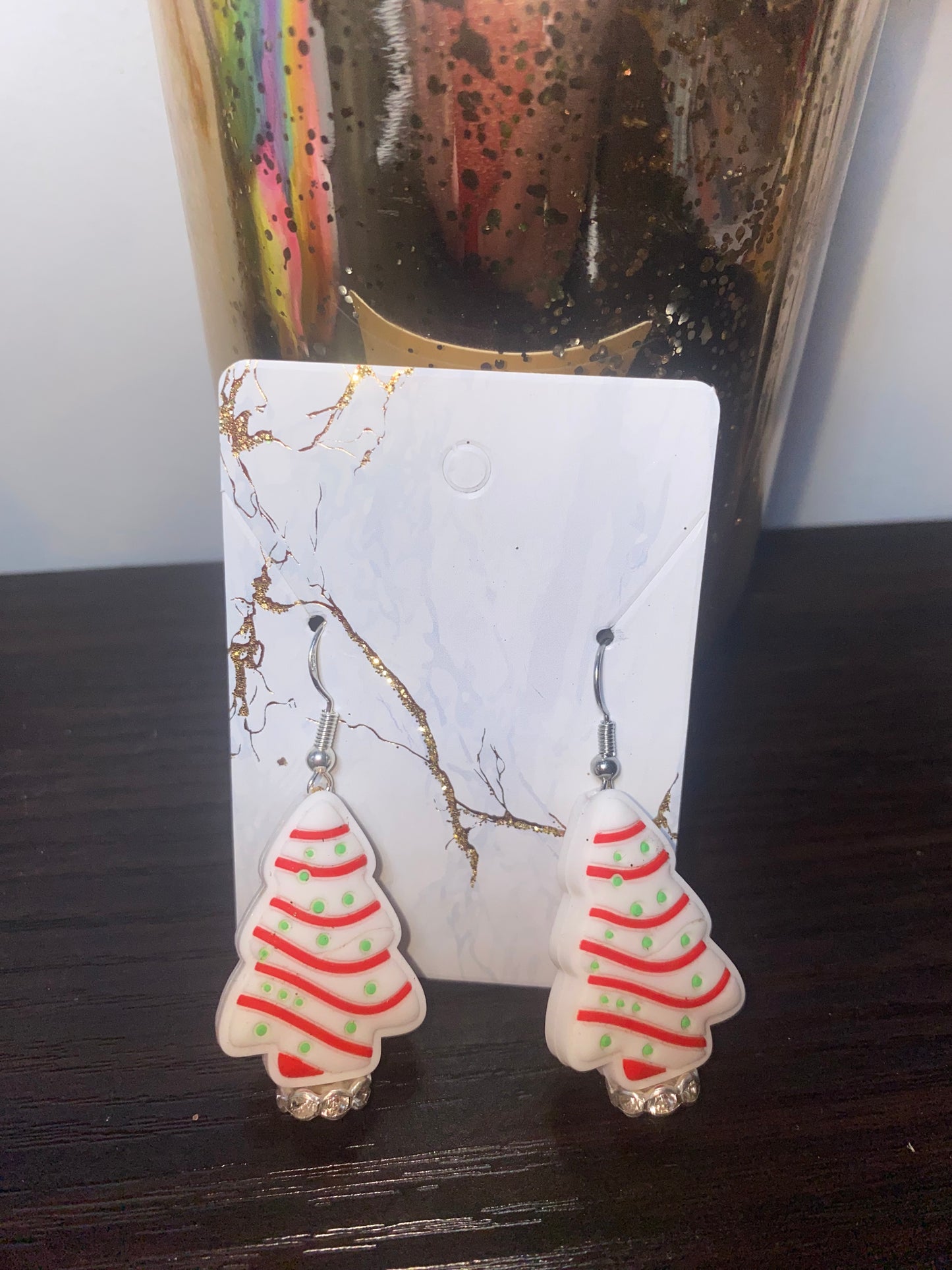 Little Debbie snacks handmade silicone earrings