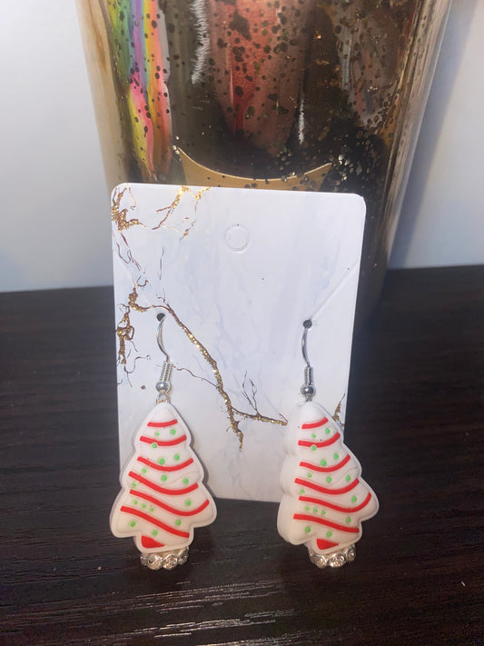 Little Debbie snacks handmade silicone earrings