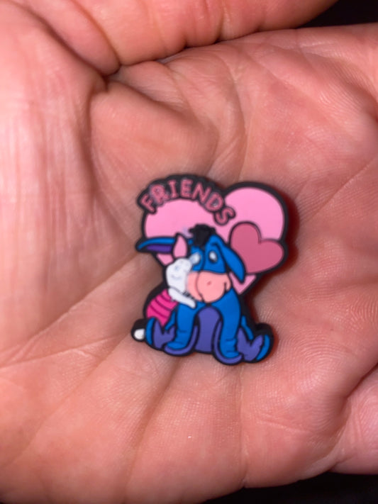 Pig and E shoe charm