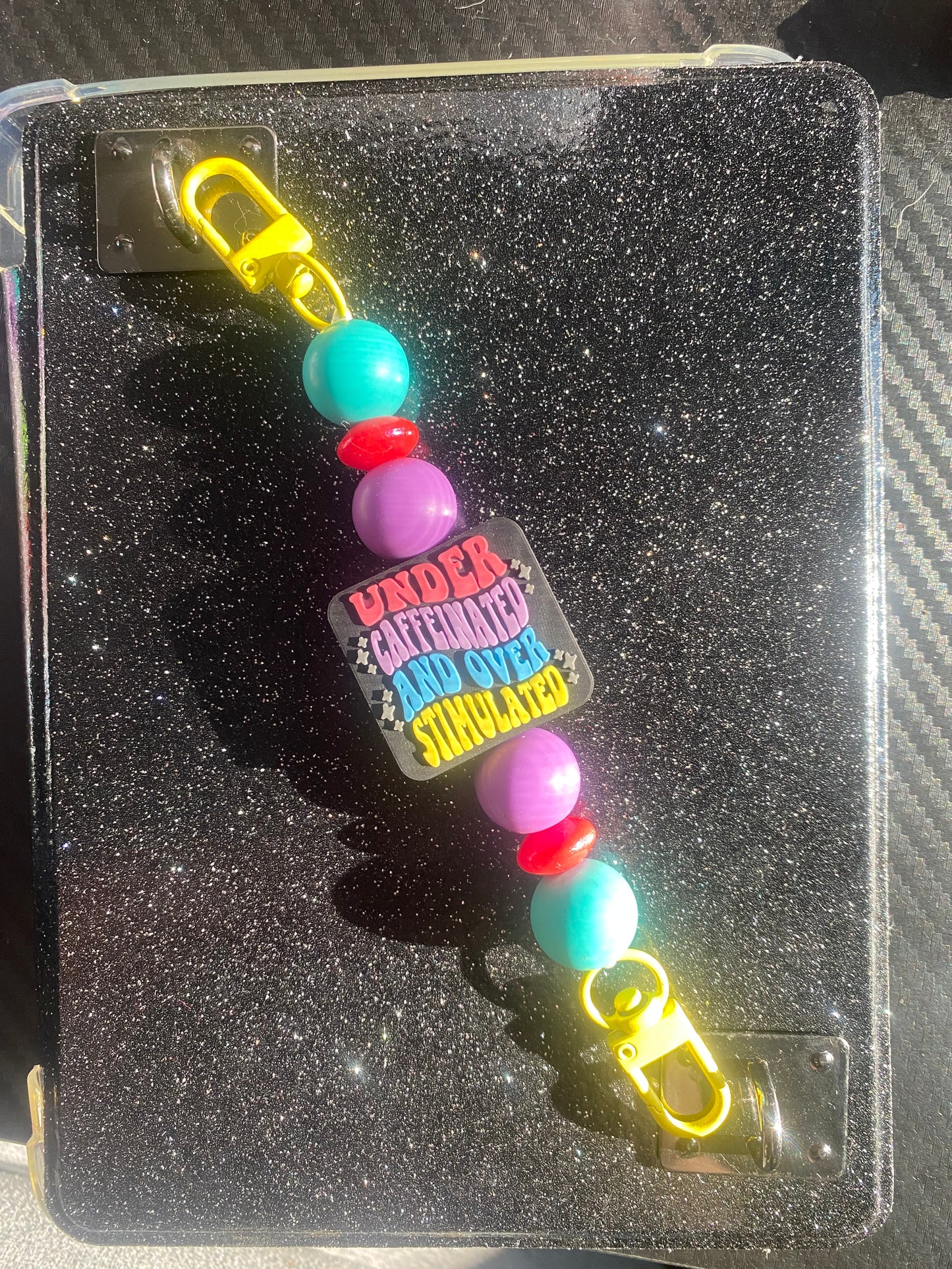 Under caffeine hand strap (interchangeable)