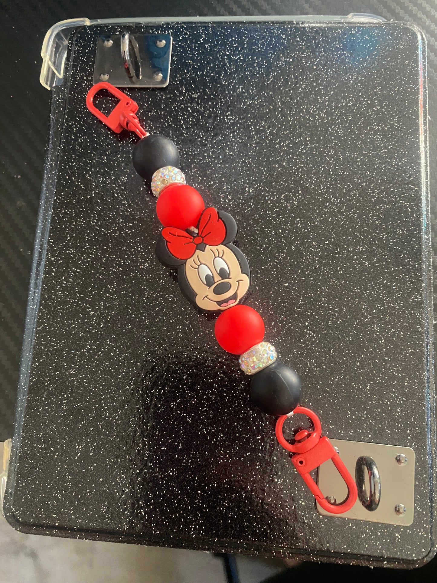 Red Minnie hand strap  (interchangeable)