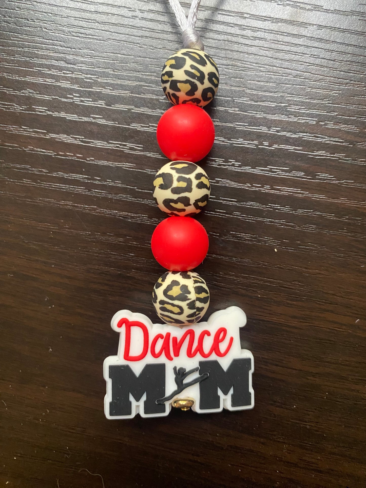 Dance mom rear view mirror car charm