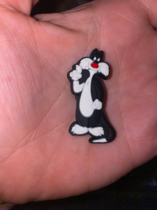 Looney cat tunes shoe charm