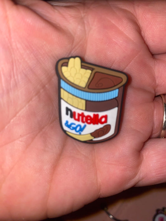 Chocolate spread good snack shoe charm