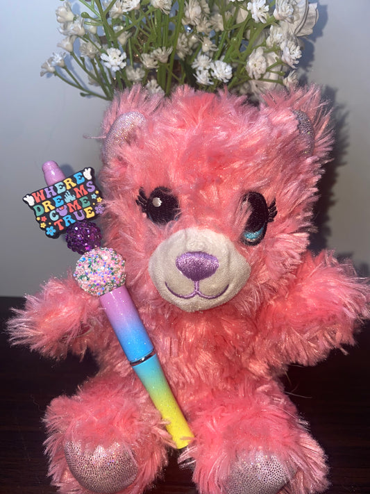 Where dreams come true beaded Pen