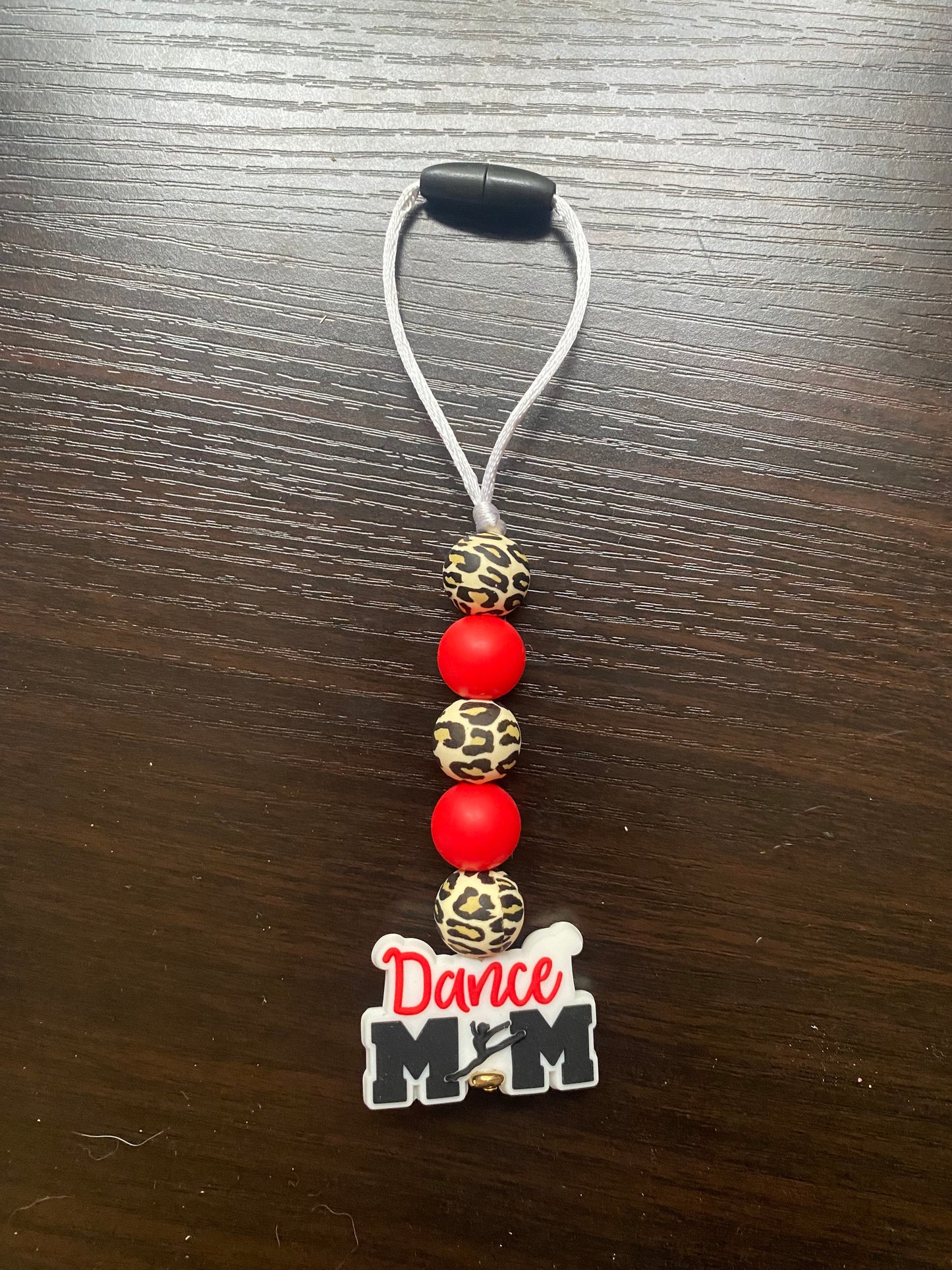 Dance mom rear view mirror car charm